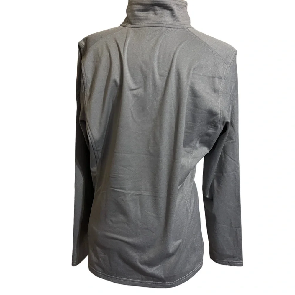 NWT Women’s THE NORTH FACE L Tech 1/4 Zip Fleece Jacket Yale Logo - Picture 3 of 6
